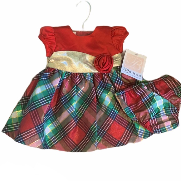 bonnie baby holiday dress